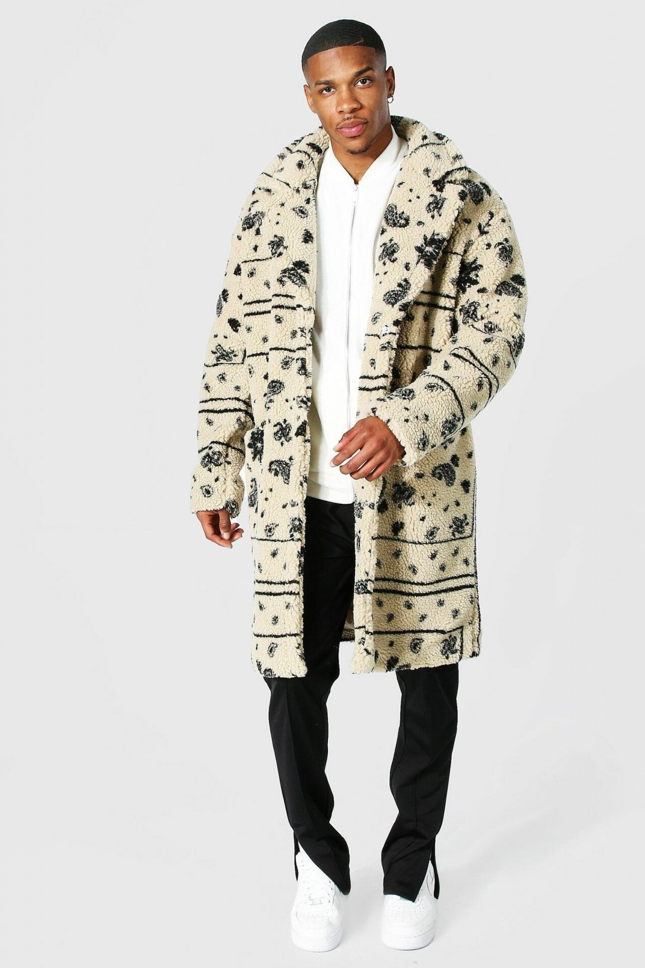 cream overcoat mens